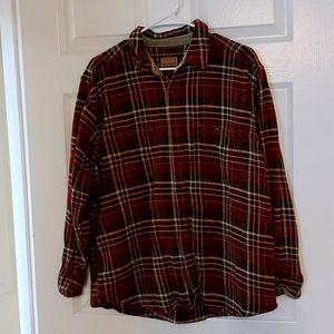 Red plaid Northeast Outfitters flannel